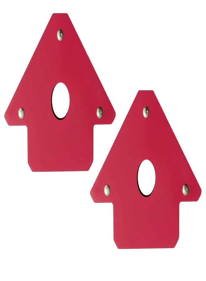 Inditrust مشابك لحام مغناطيسية متعددة الزوايا من إنديترست، مقاس 3 بوصات، على شكل سهم مربع، بقوة جذب مغناطيسية 12 كجم، لضمان محاذاة دقيقة في أعمال التصنيع. عبوة من قطعتين. - Image 1